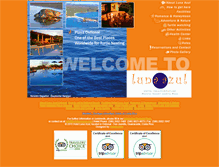 Tablet Screenshot of hotellunaazul.com